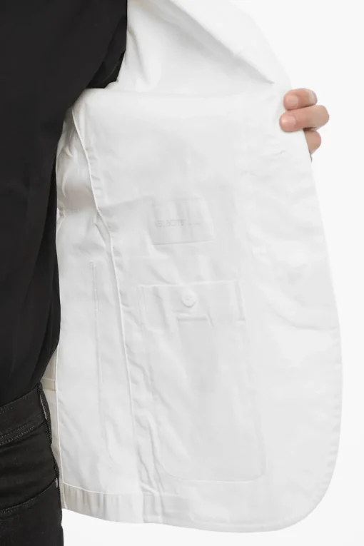 Outlet Blazer 3 Bottoni Slim Fit Sfoderata Uomo Giacche