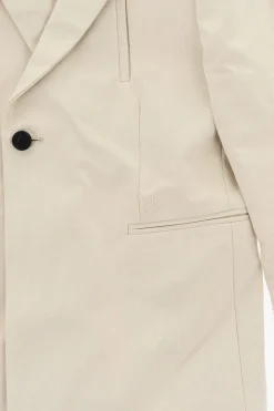 Blazer a 1 Bottone in Twill di Cotone con Taschino Laterale>Dior Kids Online