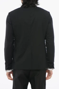 Clearance Blazer a Un Bottone con Rever a Lancia Uomo Giacche