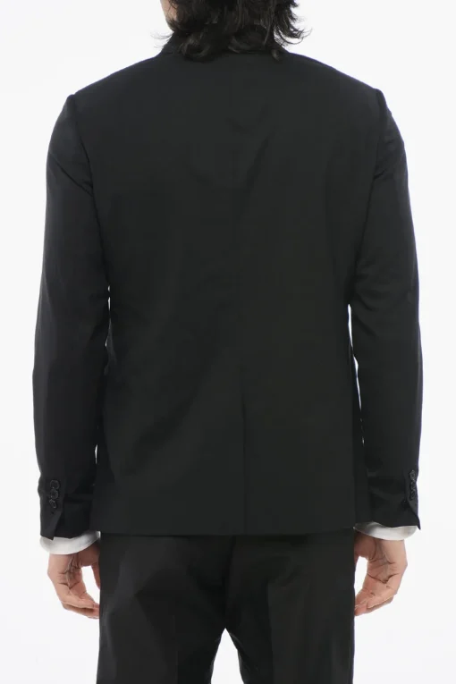 Clearance Blazer a Un Bottone con Rever a Lancia Uomo Giacche