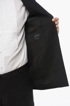 Clearance Blazer a Un Bottone con Rever a Lancia Uomo Giacche