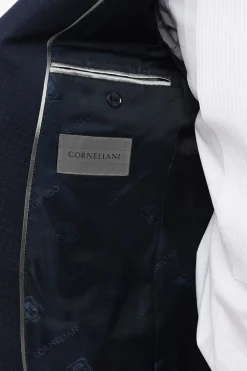 Blazer ACADEMY in Misto Lana e Seta con Rever a Lancia></noscript>Corneliani Clearance