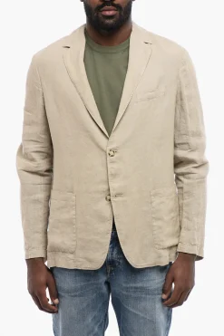 Outlet Blazer ASTORE in Lino Uomo Giacche