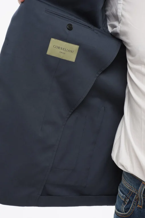 Sale Blazer CIRCLE in Cotone con Tasche a Filo Uomo Giacche