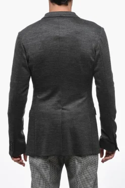 Blazer Doppiopetto In Misto Lana>Dolce & Gabbana Sale
