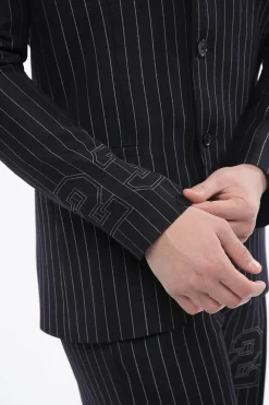 Sale Blazer Gessato 23 con Tasche ad Aletta Uomo Giacche