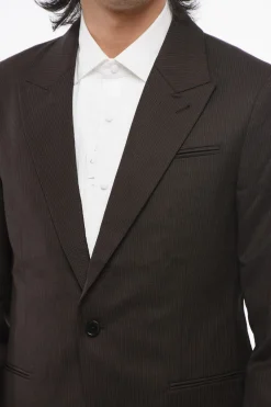 Blazer Gessato con Rever a Lancia></noscript>AllSaints Clearance