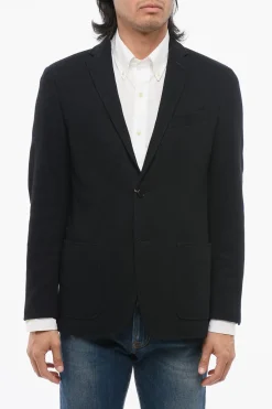 Blazer in Cotone con Tasche a Filo>Nino Danieli Fashion