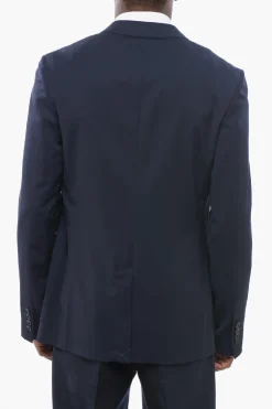 Blazer in Fresco di Lana con Tasche a Toppa>Lanvin Online