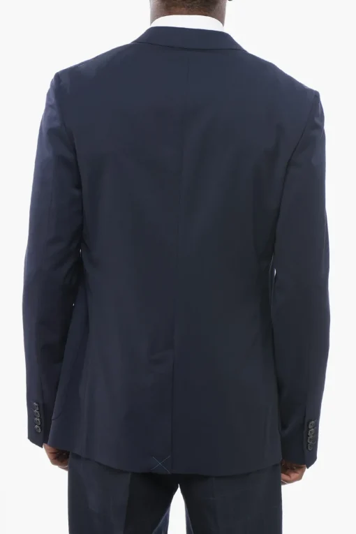 Blazer in Fresco di Lana con Tasche a Toppa>Lanvin Online