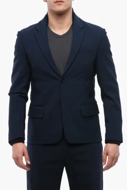 Blazer in Lana Tech HYBRID con Dettagli Bomber>Off-White Sale