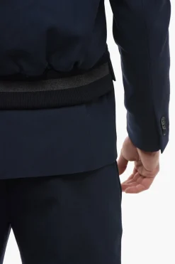 Blazer in Lana Tech HYBRID con Dettagli Bomber></noscript>Off-White Sale