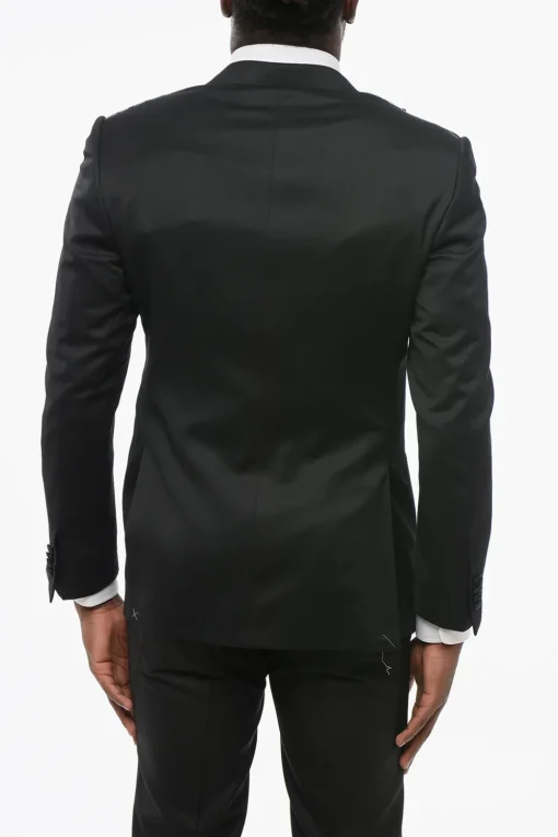 Blazer In Lana Vergine ACADEY CERIMONIA Con Revers A Lancia>Corneliani New