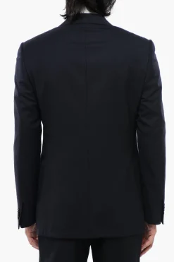 Blazer in Lana Vergine ACADEMY con Rever Classico>Corneliani New