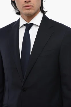 Blazer in Lana Vergine ACADEMY con Rever Classico></noscript>Corneliani New