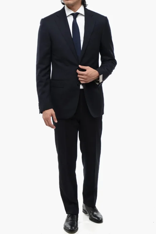 Blazer in Lana Vergine ACADEMY con Rever Classico>Corneliani New