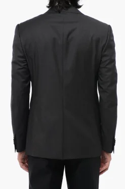Blazer in Lana Vergine ACADEMY con Rever a Lancia>Corneliani Outlet