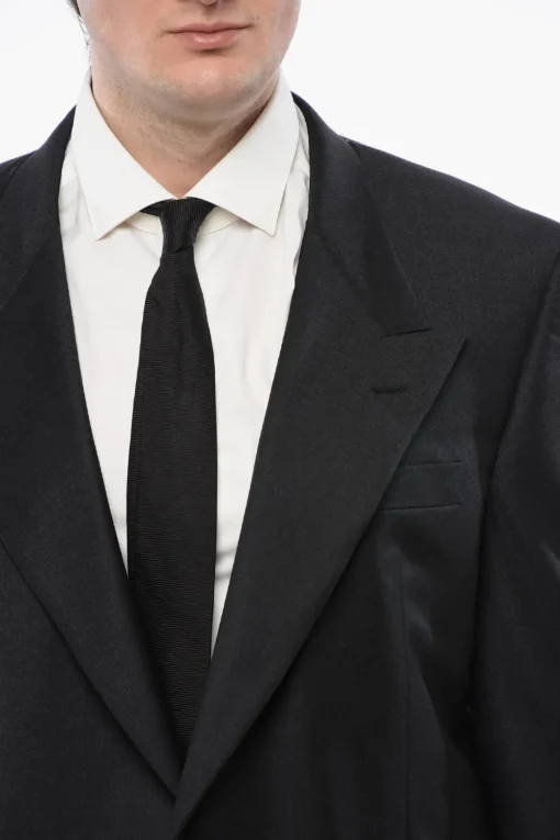Blazer in Lana Vergine CERIMONIA MASTER con Rever a Lancia>Corneliani Outlet