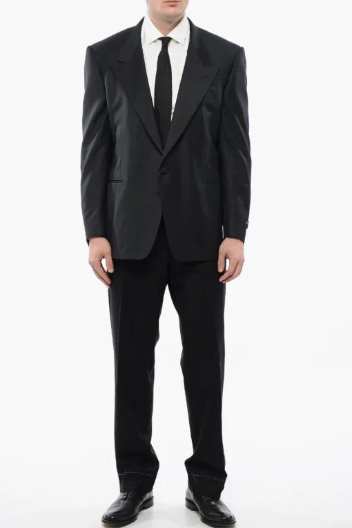Blazer in Lana Vergine CERIMONIA MASTER con Rever a Lancia>Corneliani Outlet