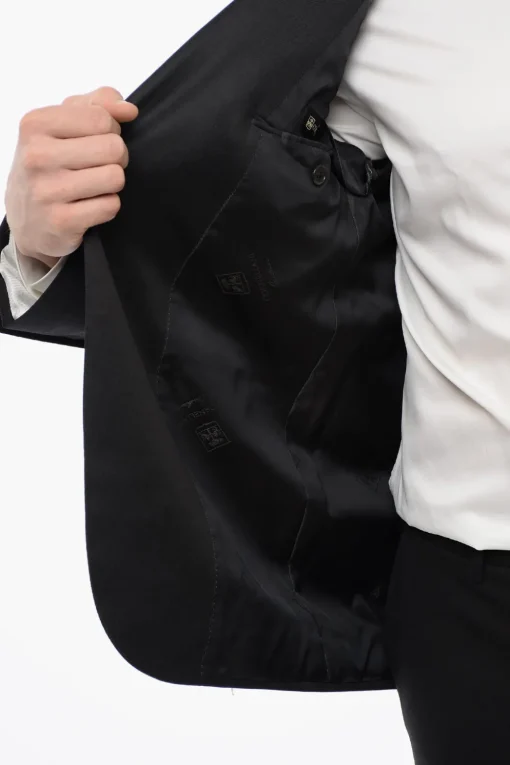 Blazer in Lana Vergine CERIMONIA ACADEMY con Rever a Lancia>Corneliani Best