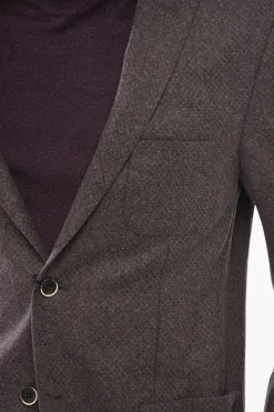 Blazer in Lana Vergine con Tasche a Toppa></noscript>Nino Danieli Discount