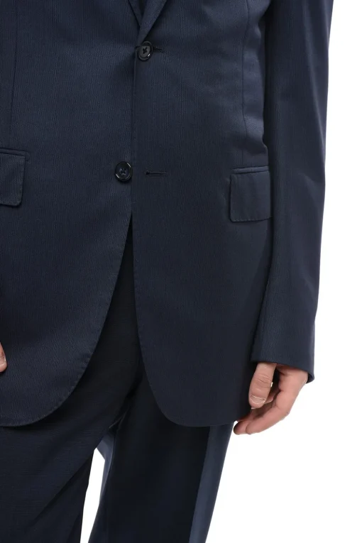 Blazer in Lana Vergine LEADER con Tasche ad Aletta>Corneliani Online