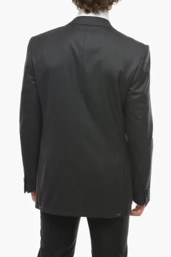 Blazer in Lana Vergine MANTUA con Rever Classico>Corneliani Hot