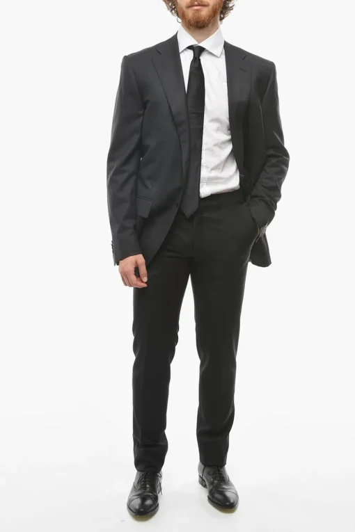 Blazer in Lana Vergine MANTUA con Rever Classico>Corneliani Hot