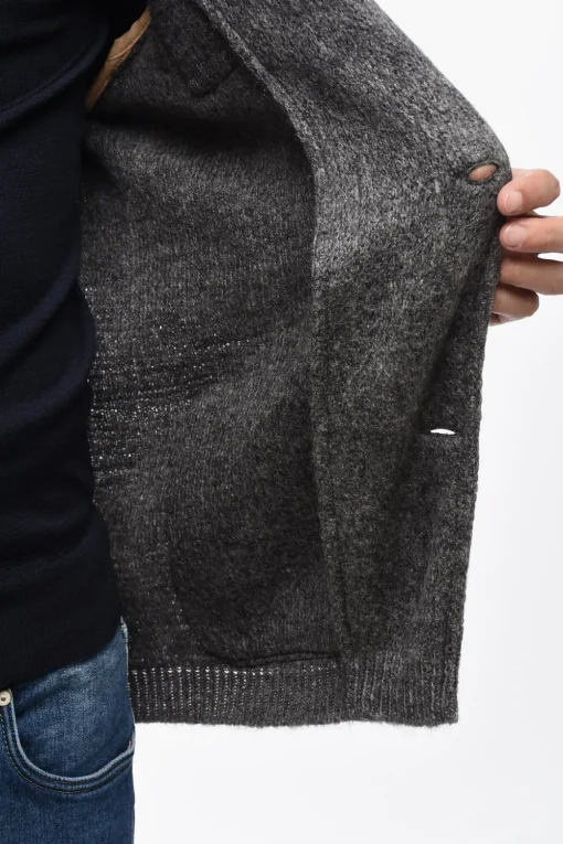 Blazer in Maglia con Bottoni in Corno>Sunhouse Hot