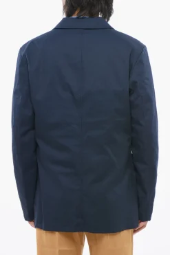 Blazer in Misto Cotone con Tasche a Toppa>Viktor & Rolf Discount