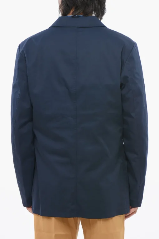 Blazer in Misto Cotone con Tasche a Toppa>Viktor & Rolf Discount