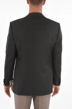 Best Blazer MANTUA in Lana Vergine Extrafine con Revers a Lancia e Tasche a Filo Uomo Giacche