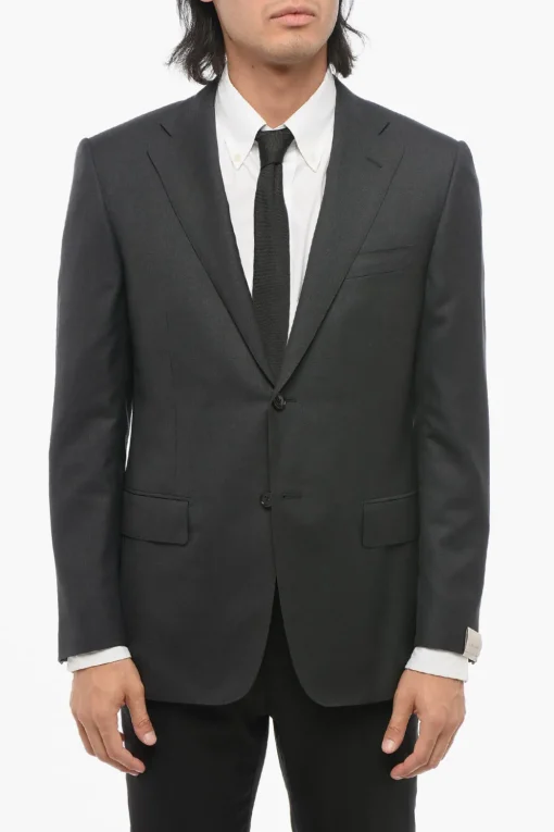 Blazer MANTUA in Lana Vergine con Tasche ad Aletta>Corneliani Hot