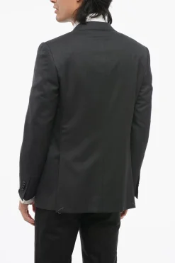 Blazer MANTUA in Lana Vergine con Tasche ad Aletta></noscript>Corneliani Hot