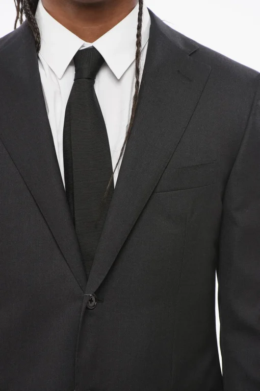 Blazer MANTUA in Lana Vergine con Rever Classico>Corneliani Clearance