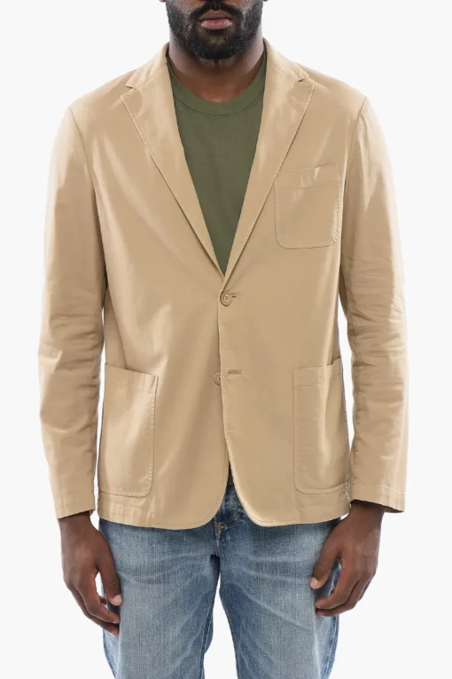 Clearance Blazer MIAMI Sfoderato in Cotone Uomo Giacche