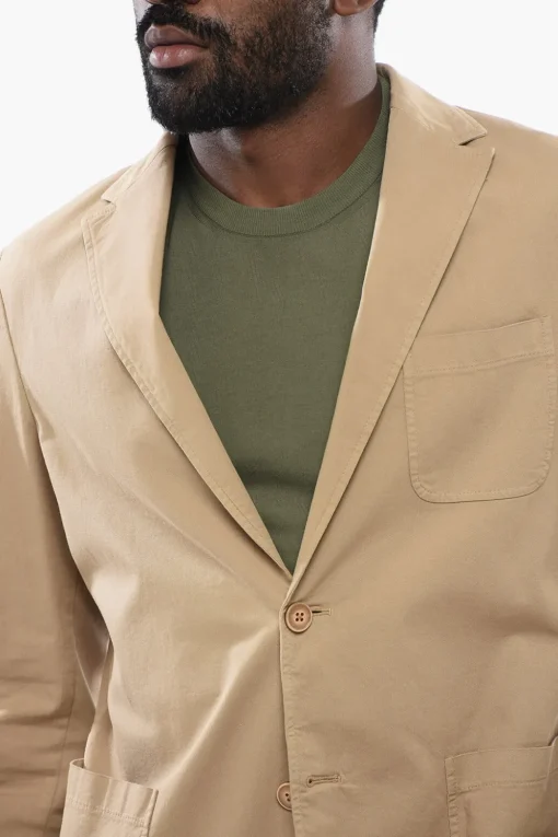 Clearance Blazer MIAMI Sfoderato in Cotone Uomo Giacche