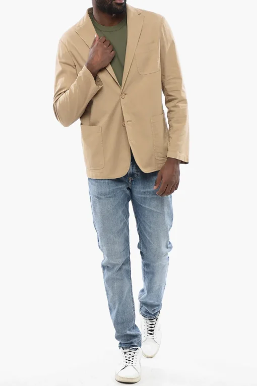 Clearance Blazer MIAMI Sfoderato in Cotone Uomo Giacche