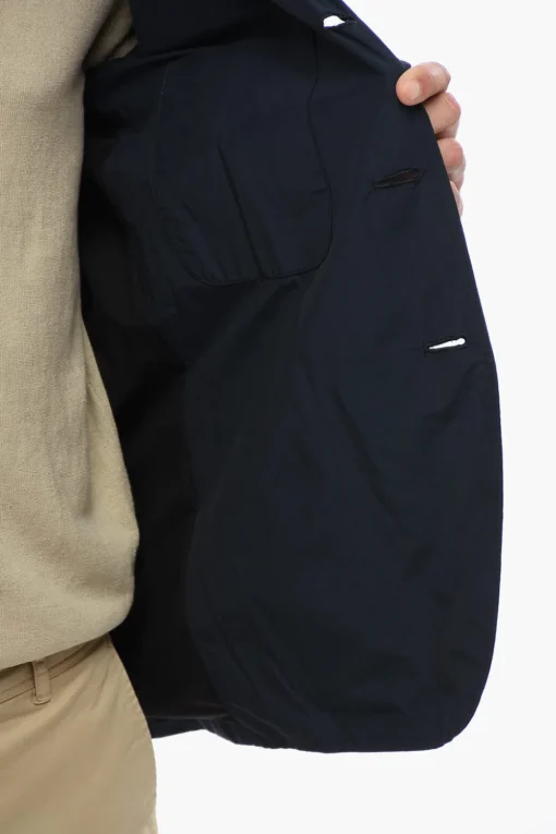 Discount Blazer Monopetto Con Tasche A Toppa Uomo Giacche