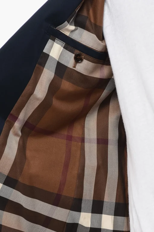 Blazer Monopetto Con Tasche Ad Aletta>Burberry Fashion
