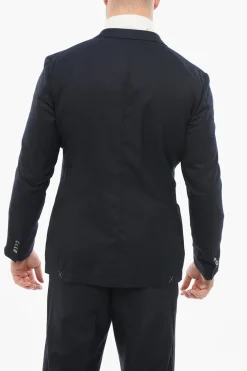 Blazer Monopetto GATE In Lana Con Tasche A Toppa>Corneliani Online