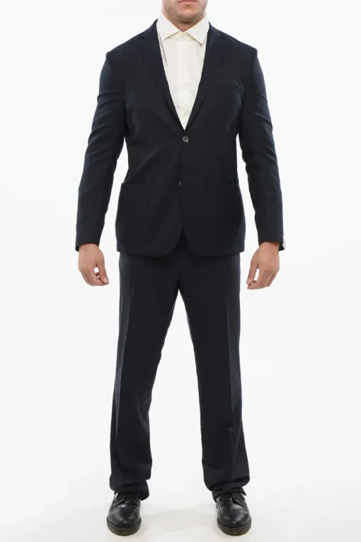 Blazer Monopetto GATE In Lana Con Tasche A Toppa>Corneliani Online