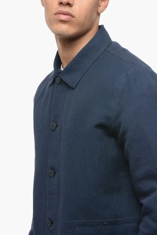 Blazer Monopetto in Misto Lino>A.P.C. Online