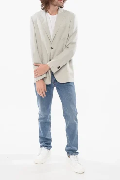 Best Blazer Monopetto SPORTSWEAR In Misto Lana Sfoderato Uomo Giacche