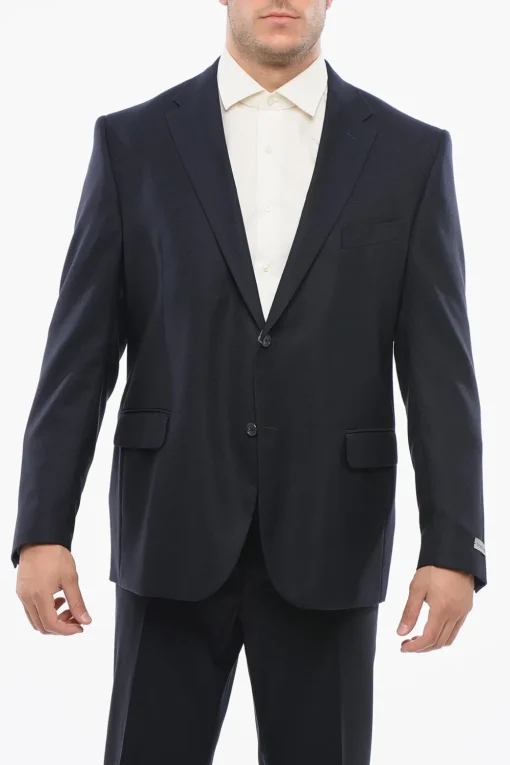 Blazer Motivo Hopsack con Tasche ad Aletta>Nino Danieli Hot