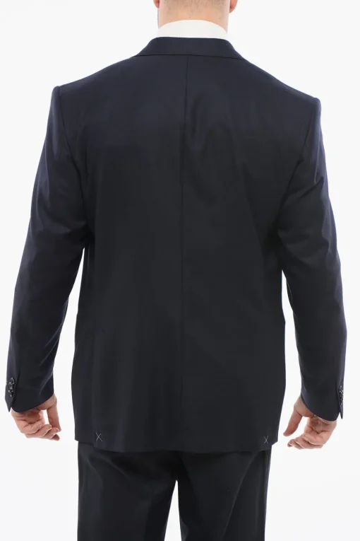 Blazer Motivo Hopsack con Tasche ad Aletta>Nino Danieli Hot