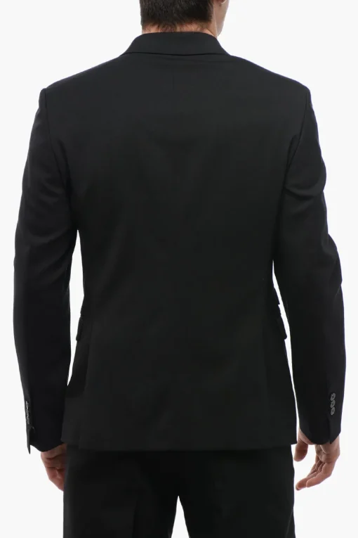 Online Blazer Narrow Fit CONSTRUCTED con Rever Classico Uomo Giacche