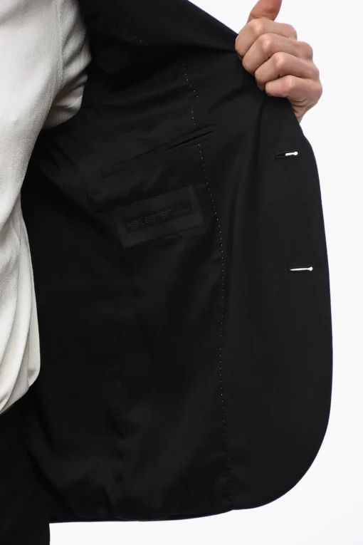 Online Blazer Narrow Fit CONSTRUCTED con Rever Classico Uomo Giacche