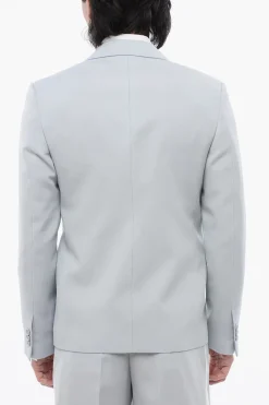 Blazer Relax Fit Con Tasche Ad Aletta>Off-White Discount
