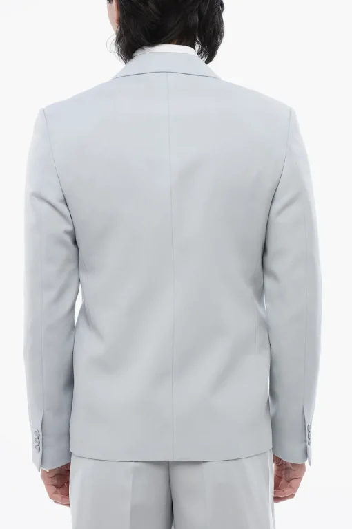 Blazer Relax Fit Con Tasche Ad Aletta>Off-White Discount